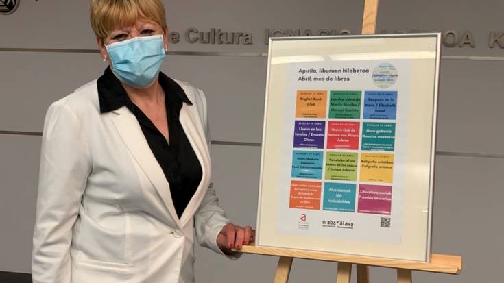 Apirila, liburuen hilabetea Ignacio Aldekoa Kultura Etxean
