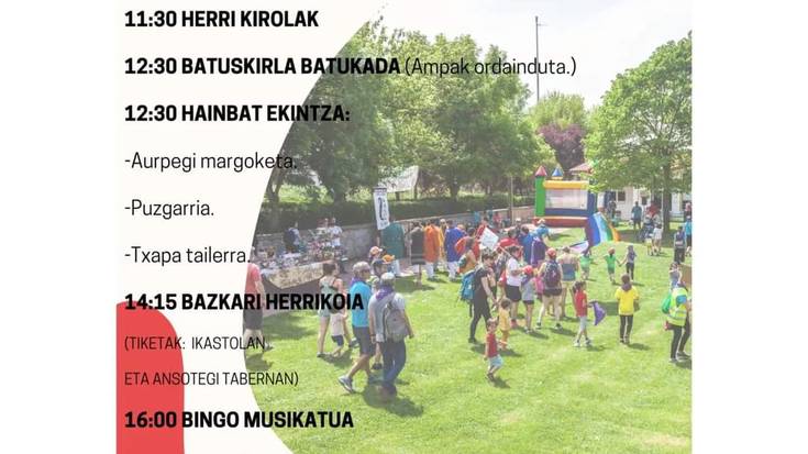 Argantzon Ikastolaren 20. urteurrena