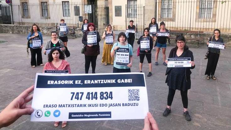 Eraso sexisten aurkako protokolo feminista martxan dago Gasteizko auzoetako jaietan
