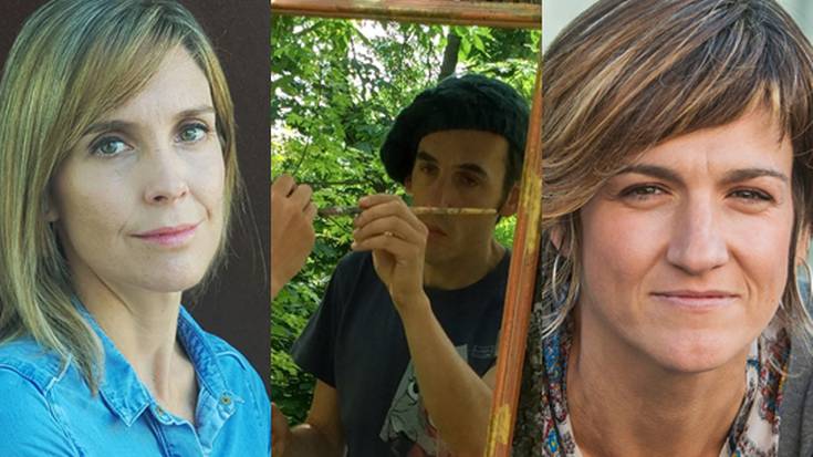 [POETAK MAIATZEAN] Leire Bilbaoren, Karmele Jaioren eta Edu Zelaietaren errezitala