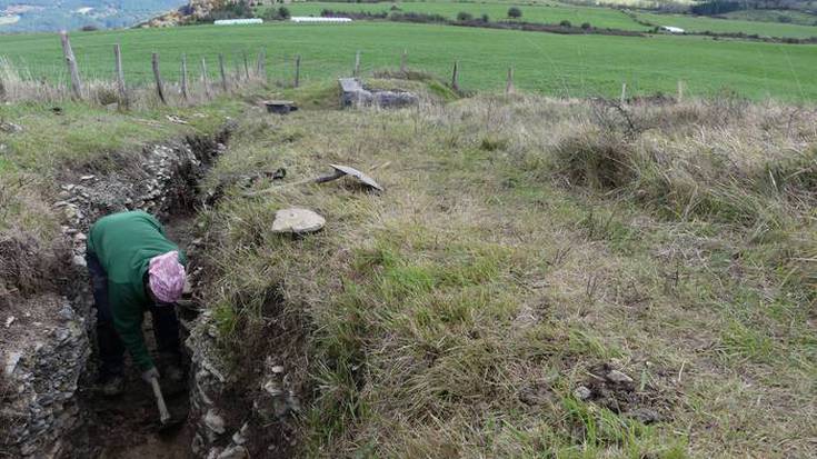 San Pedro mendiko indusketak abiatu dituzte berriz