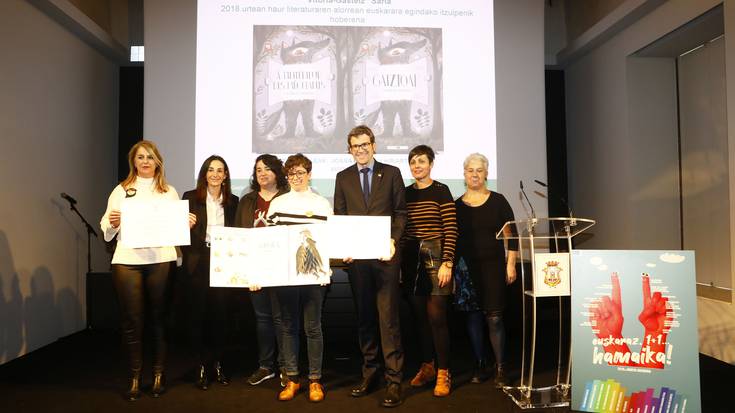 Joana Pocheluk eta Aiora Jakak irabazi dute "Vitoria-Gasteiz" itzulpen saria