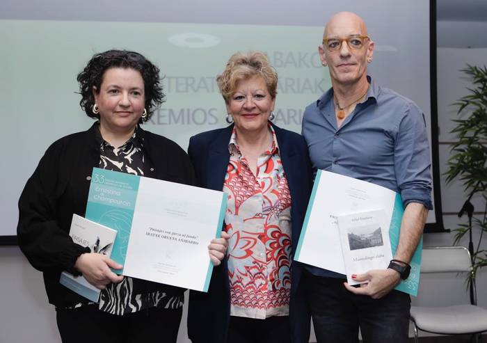 Epea zabaldu dute Aldekoa eta Champourcin literatura lehiaketetara aurkezteko