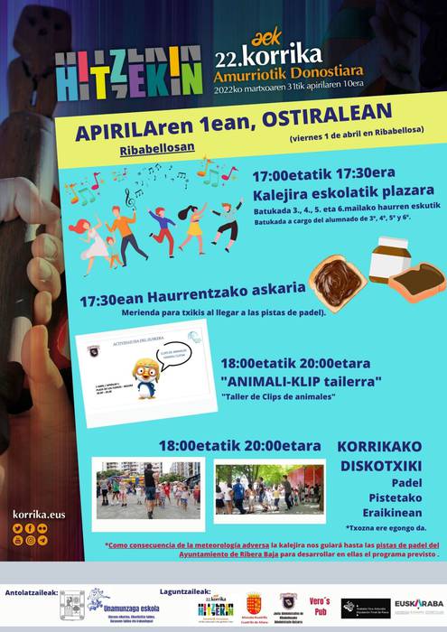 Korrika jaia Ribabellosan