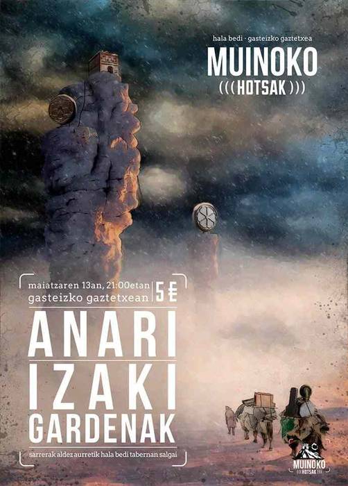 Muinoko hotsak: Anari eta Izaki Gardenak