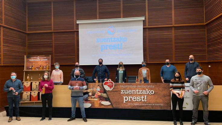 Sagardotegien denboraldi berria "berezia, desberdina eta segurua" izango da