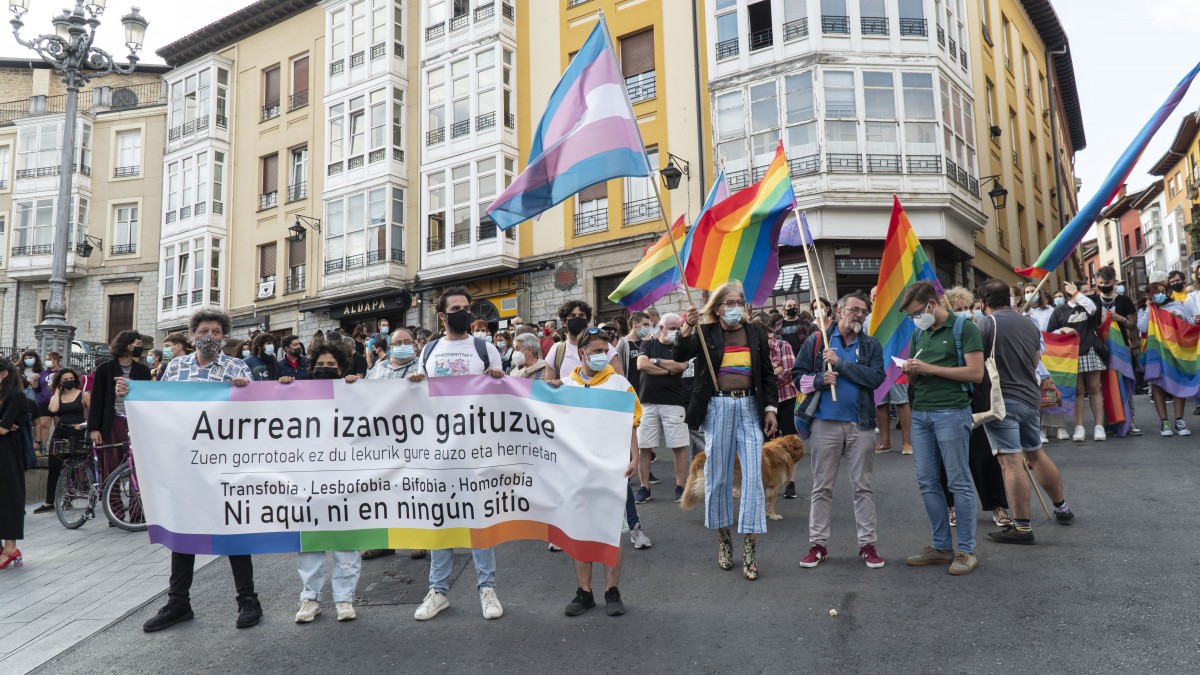 Azken eraso transfoboa salatu dute Gasteizen