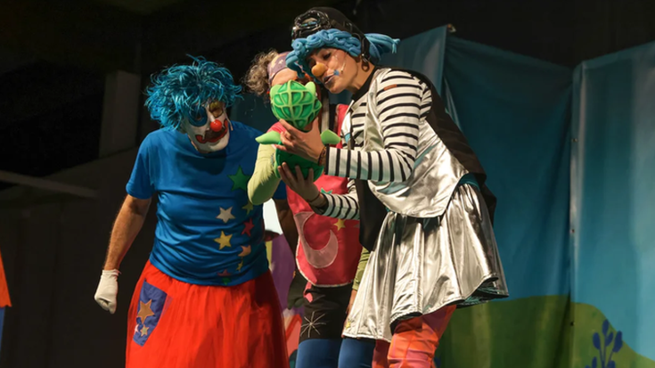 'Zerua lapurtu dute' ikuskizuna eskainiko dute Gasteizen Porrotx, Marimotots, Pupu eta Lore pailazoek