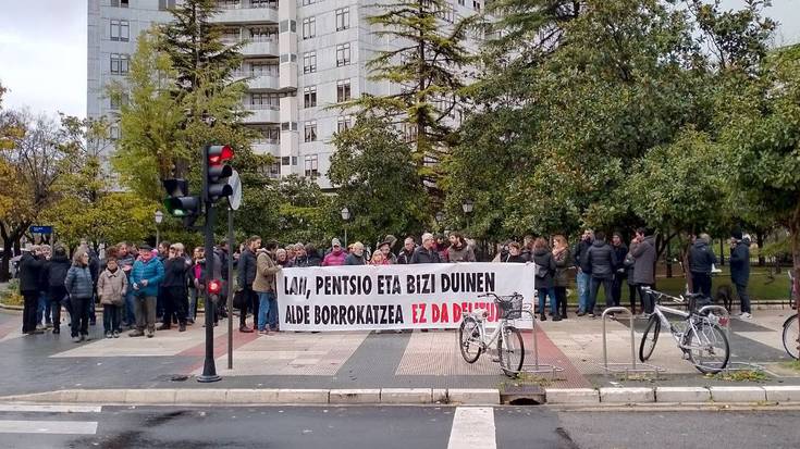 Lau gazte epaitu dituzte Gasteizen 2020ko greba orokorraren harira