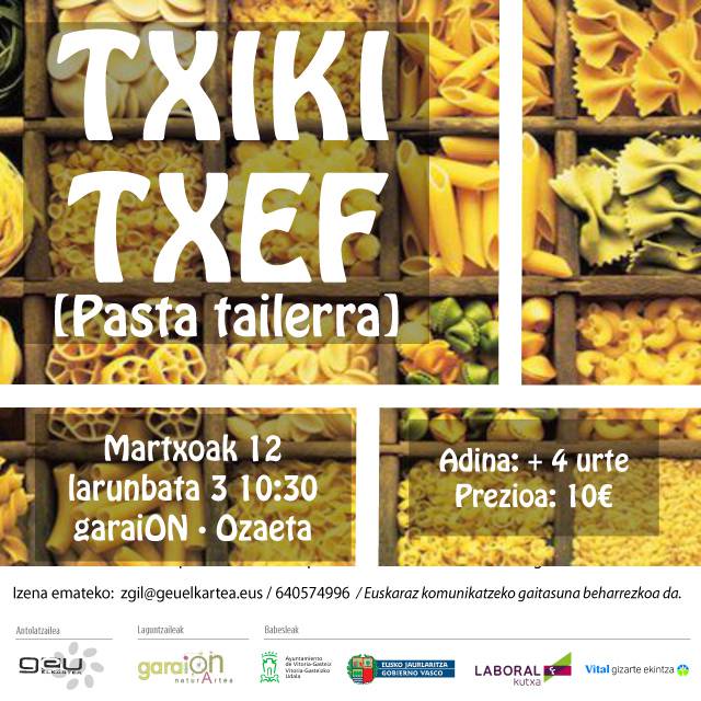 [Aho bete hitz] Txiki Txef (Familia irteera)