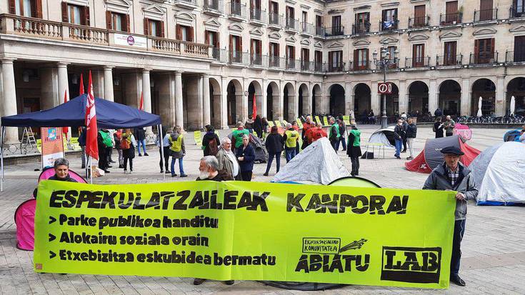 Langile guztiei etxebizitza "eskuragarri eta duina" bermatzea eskatu du LAB sindikatuak