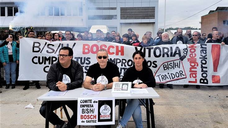 "Konpromisoak betetzeko" eskatu diote BOSCHeko zuzendaritzari