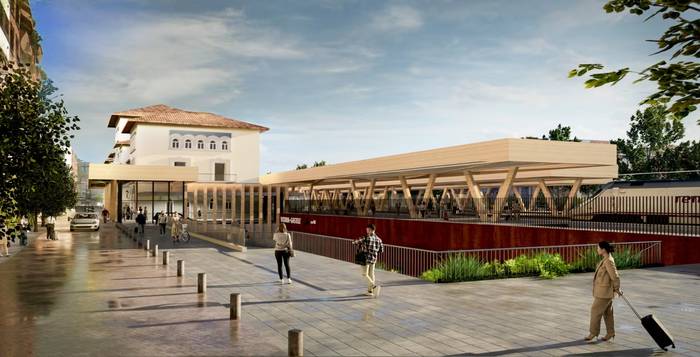 Gasteizko tren geltoki berritua prest egongo da 2030erako