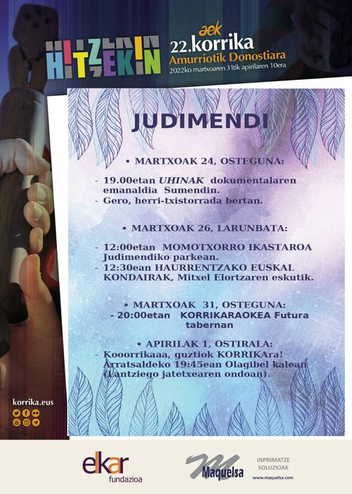 [KORRIKA KULTURALA] Momotxorro ikastaroa