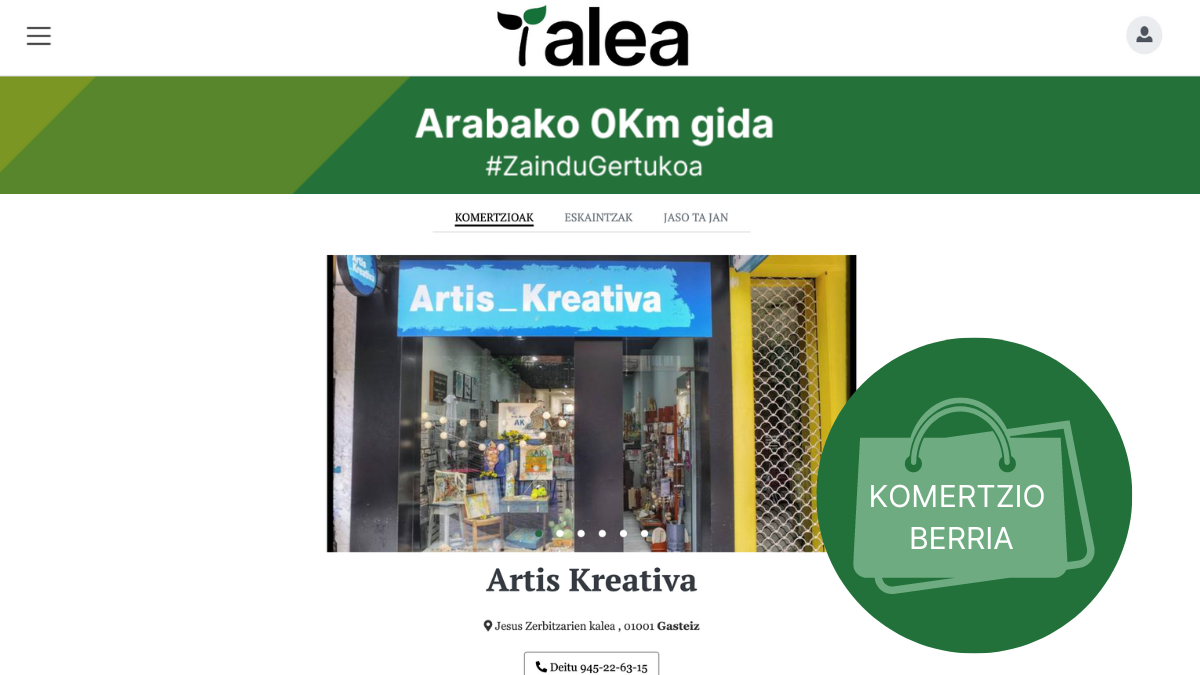 Artis Kreativa ere 0Km Gidara batu da