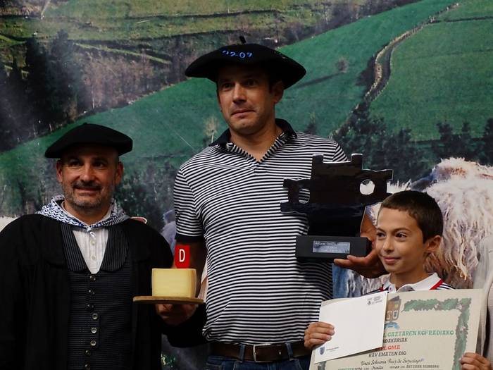 Unai Lekuona araiarrak irabazi du Ordiziako gazta lehiaketa