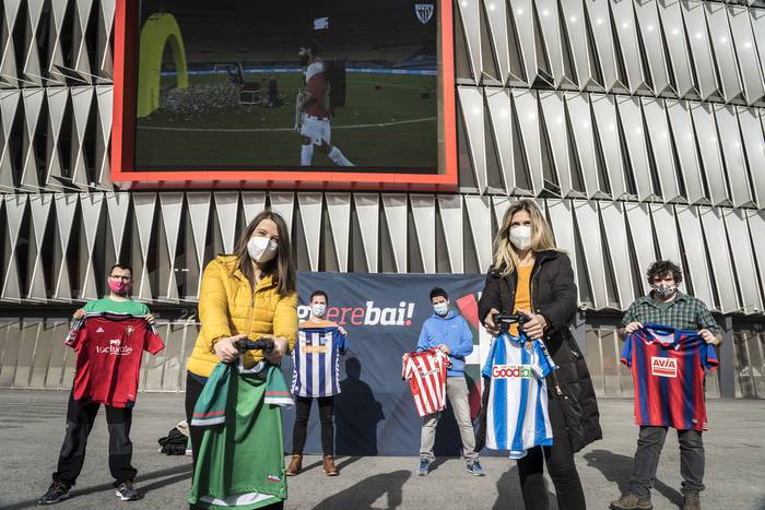 Euskal Liga birtuala abian jarri dute