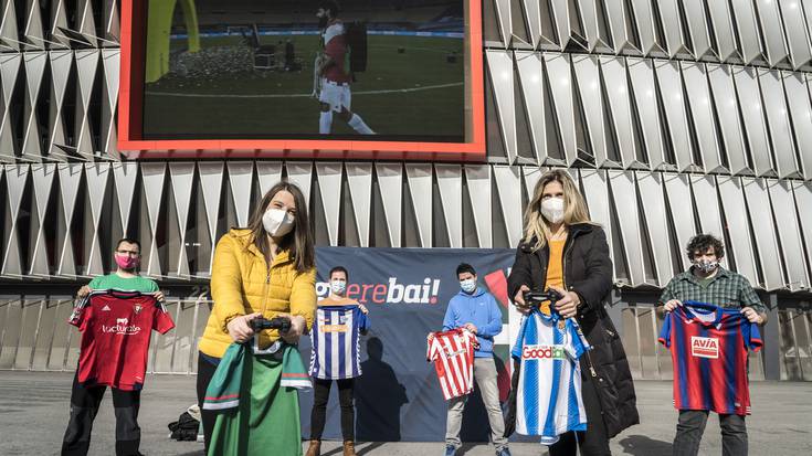 Euskal Liga birtuala abian jarri dute