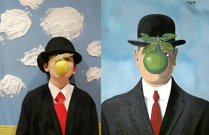 "El hijo del hombre"(Magritte)
