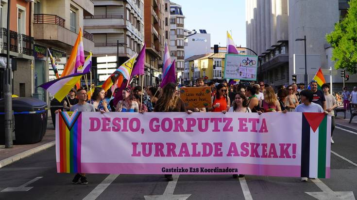 Desio, gorputz eta lurralde askeak aldarrikatu dituzte E28ko manifestazioan