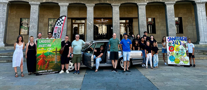 Baldarrak kuadrillak botako du Laudioko txupinazoa