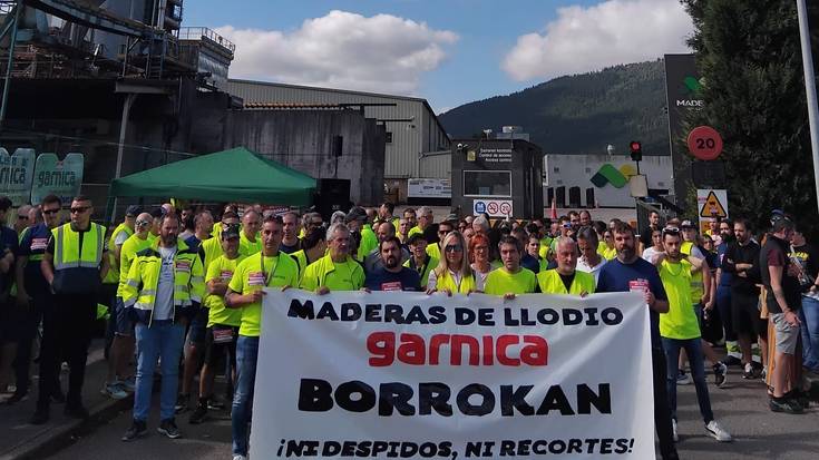 Babes handia jaso dute Maderas de Llodioko langileek