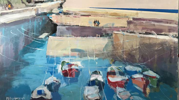 Harkaitza, Maite Unzurrunzaga erakusketaren protagonista