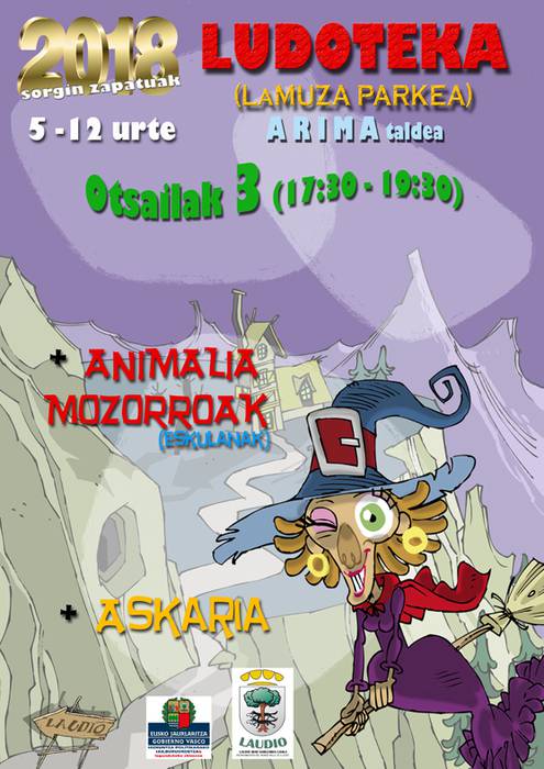 [SORGIN ZAPATUAK] Mozorroak egiteko tailerra