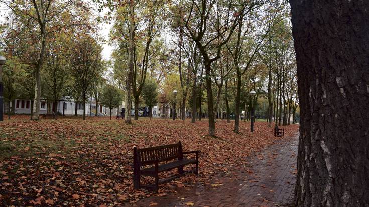 Judimendiko parkea berritzeko lanen zati bat gelditu dute aztarna arkeologiko batzuk ikertzeko