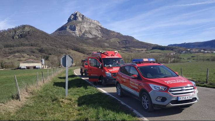Gasteizko mendizale bat hil da Beriain mendian