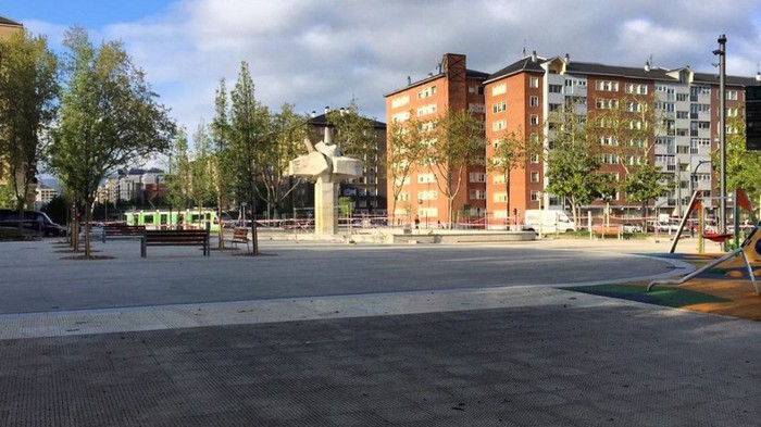 Amaitzear dira Konstituzio plazako lanak