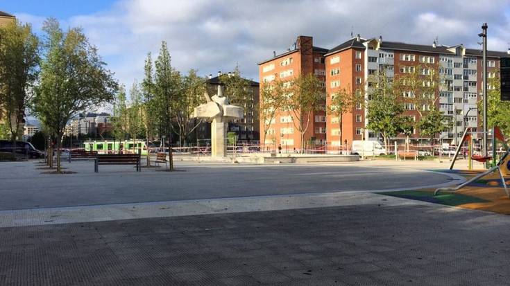 Amaitzear dira Konstituzio plazako lanak 