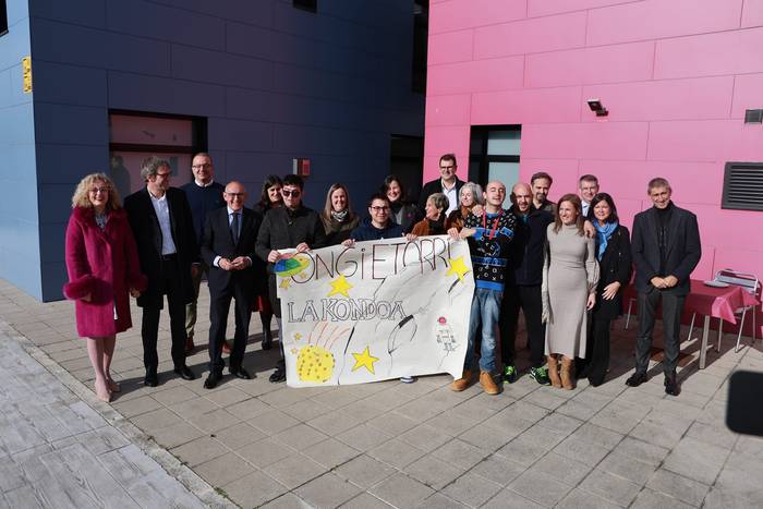 Adimen desgaitasuna duten lagunentzako zentro berria inauguratu dute