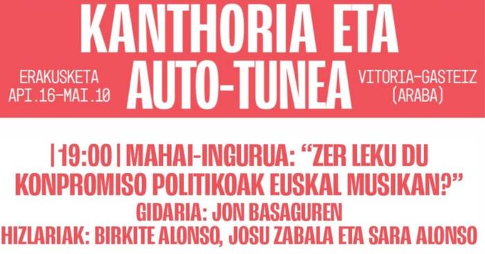 'Zer leku du konpromiso politikoak euskal musikan?'