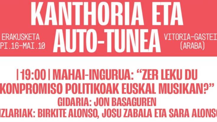 'Zer leku du konpromiso politikoak euskal musikan?'
