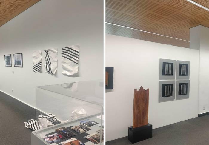 Urrira arte zabalik dago Sabin Salaberri omentzeko erakusketa