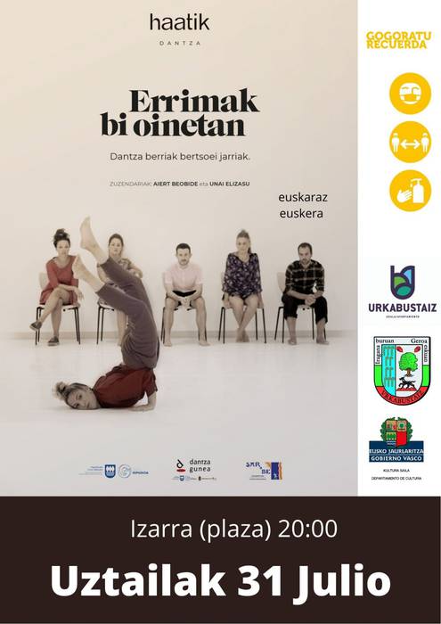 Haatik: 'Errimak bi oinetan'