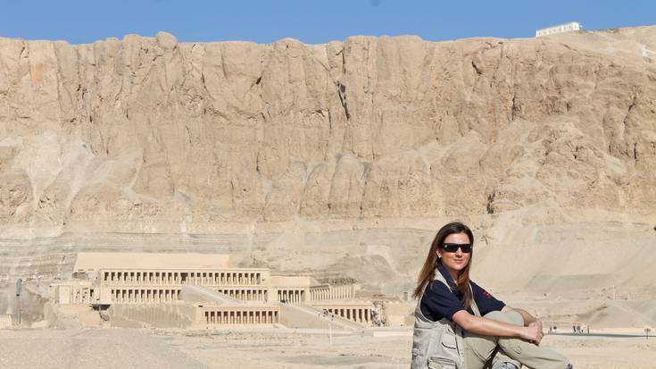 "Benetako pribilegioa izan da Egipton arkeologia egitea"