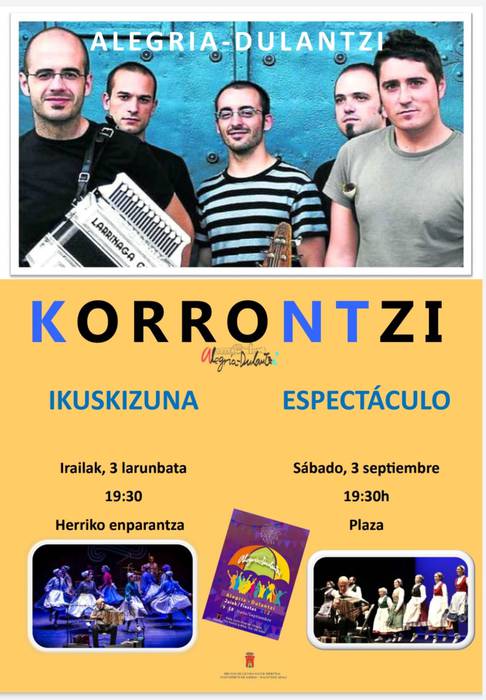 Dulantziko jaiak, Korrontzi