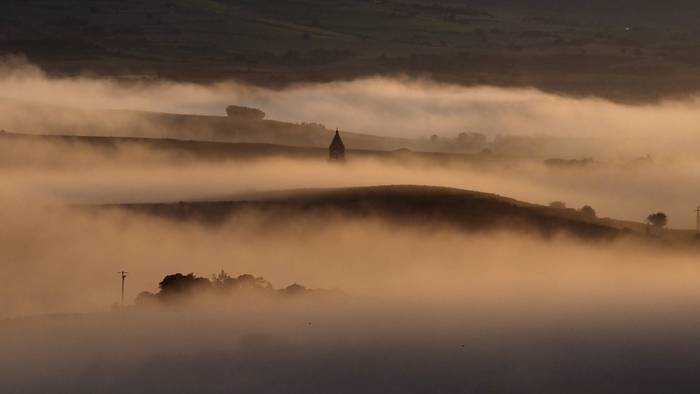 Lainoa altxatzean, bero