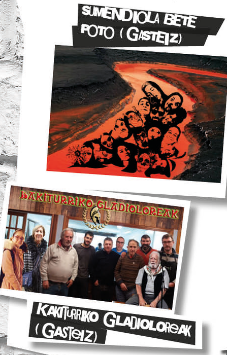 'Sumendiola Bete Poto' eta 'Kakiturriko Gladioloreak' taldeak 1. finalaurrekoan