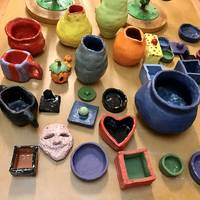 Katiluak margotzeko lantegia