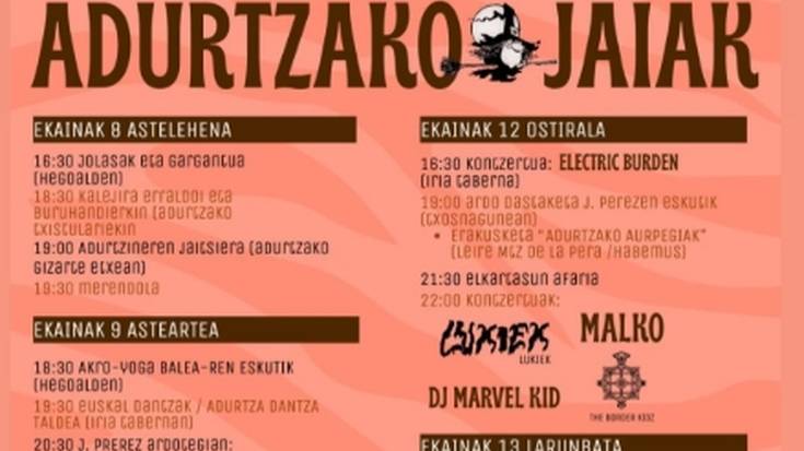 Adurtzako jaiak, Emiliren semeak