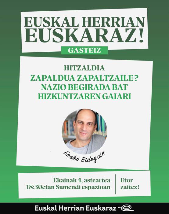 'Zapaldua zapaltzaile?', Eneko Bidegain