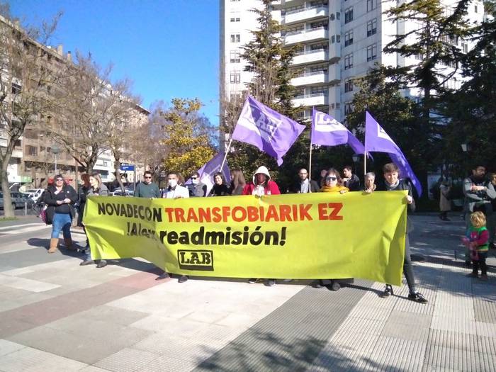 "Transfobiarik gabeko lantokiak" eskatu ditu LABek