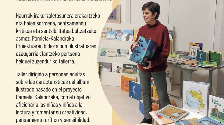 Album ilustratuak ongi irakurtzeko lantegia