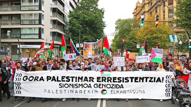 Bihar 24 orduko baraualdia hasiko dute Gasteizen, Palestinaren alde