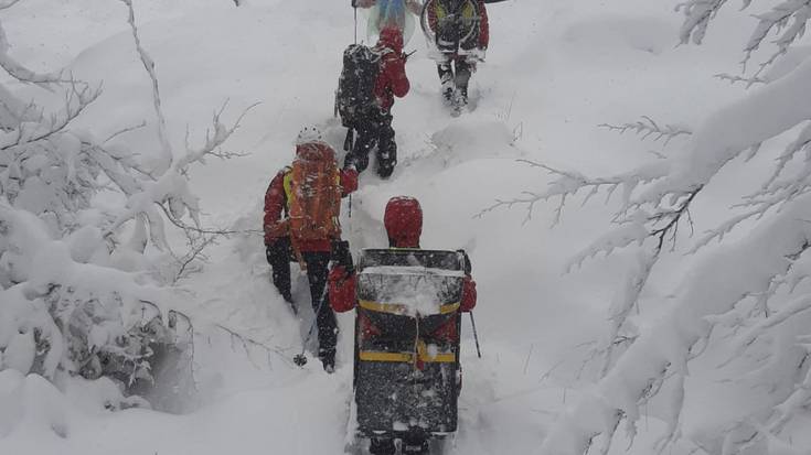 Mendia, tranpa bihurtuta