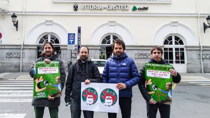 Crowdfunding bat AHTaren linea berriak eraiki ordez trenbideak egokitzeko azterlan bat egiteko