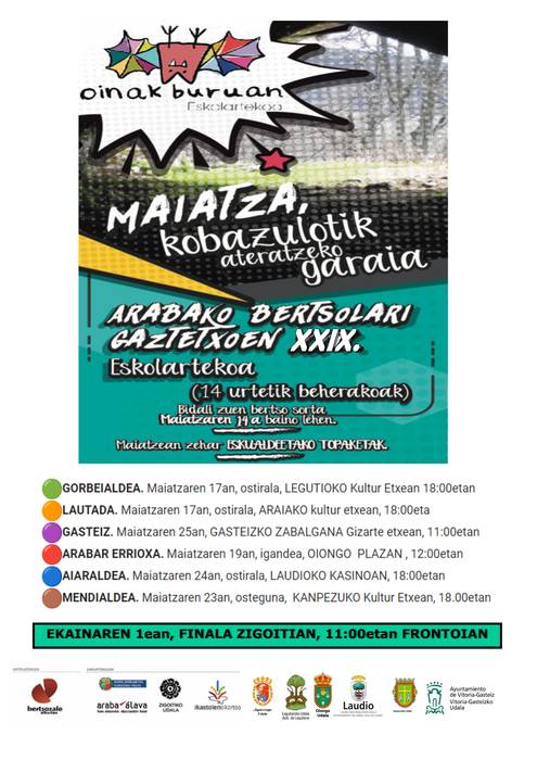 Arabako bertso eskolartekoaren finala